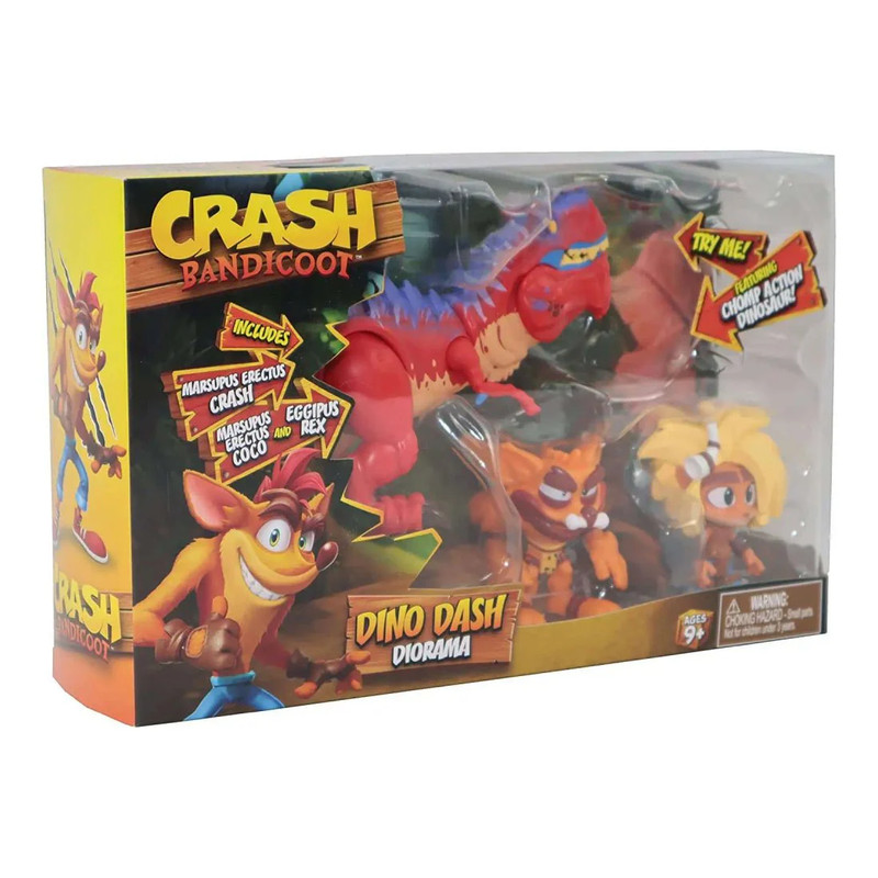Bandai Crash Bandicoot 2.5” Deluxe Diorama - لعبة